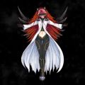 Alpha in Beyond and Arietta's fused body during multiVerse in NOISZ re:||VERSE.