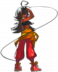 Hakuno's BEATDOWN style.