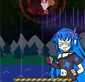 Sera's results screen in “Reel it in!!” (failed).