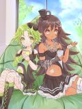 Grace giving Hakuno love advice.