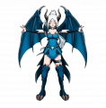 Seiryu's now-unused combat artwork from a previous version of NOISZ (from Angelina Chiong's portfolio).