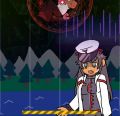 Shion's results screen in “Reel it in!!” (failed).