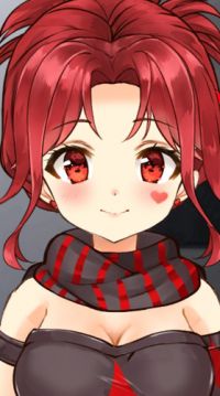 Sumire Hitori smiling