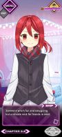 Hitori in a good mood.