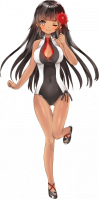 Shion as she appears in the MV for Rise Above.