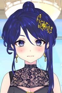Setsuna Hoshikawa frowning