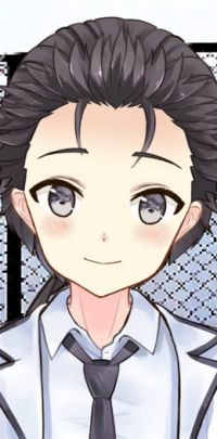 Akira smiling