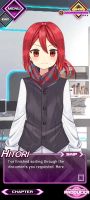 Hitori as he appears ingame.