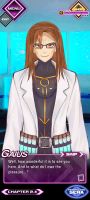 Gaius as he appears ingame in NOISZ STΔRLIVHT.