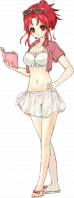 Sumire's Summer Blaze style.