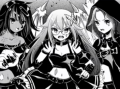 Sera, Hakuno, and Sumire continue their fight against Gaius.