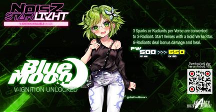 Banner for the Grace Blue Moon V-IGNITION.