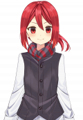 Hitori's casual style as seen ingame.
