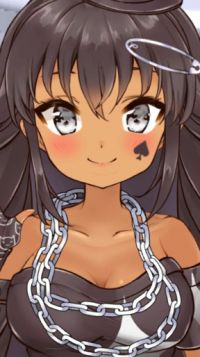 Hakuno Nekoda smiling