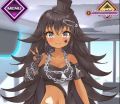 Hakuno in NOISZ STΔRLIVHT's story mode, in her STΔRLIVHT STΔGE style.