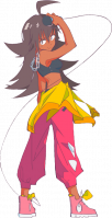 Previous art for Hakuno's BEATDOWN style.