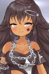 Hakuno Nekoda frowning