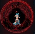 Wolf-Girl in combat during YOKKORASHOW-TIME in NOISZ re:||VERSE.
