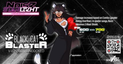 Banner for the BLACK CAT BLASTER V-IGNITION.