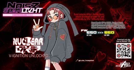 Banner for the NUCLEAR DRIP V-IGNITION.